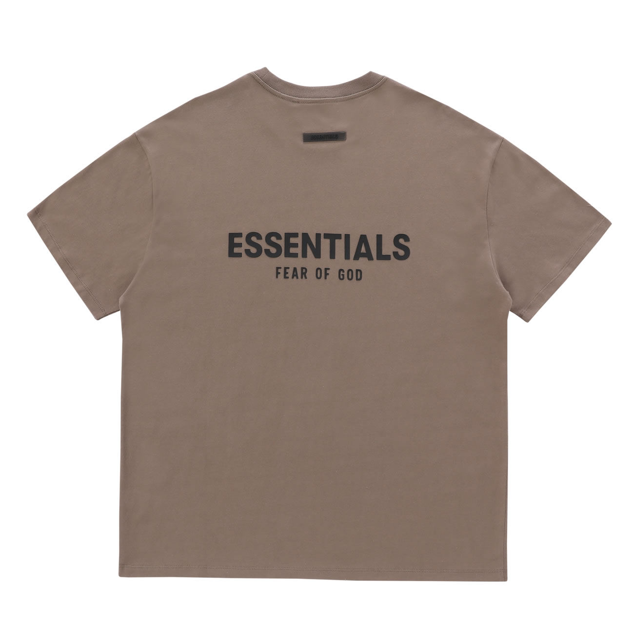 Fear Of God Essentials T Shirt Cream Buttercream Ss21 (3) - newkick.vip